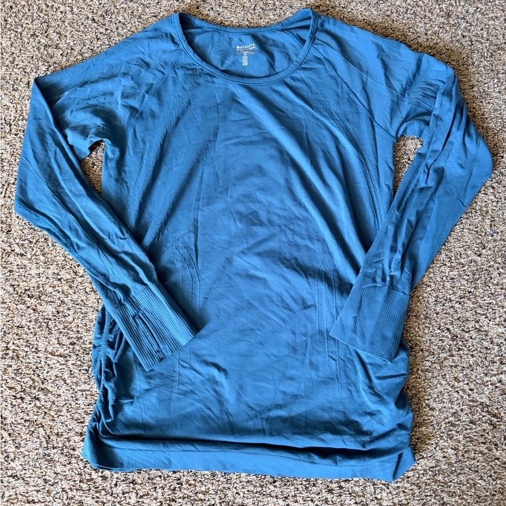 Athleta Teal Activewear Top
